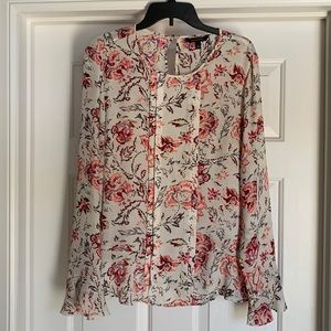 Banana Republic Floral Blouse/Top